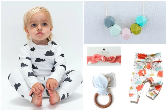 Great selection of small brand gifts for babies at Wynn Ruby