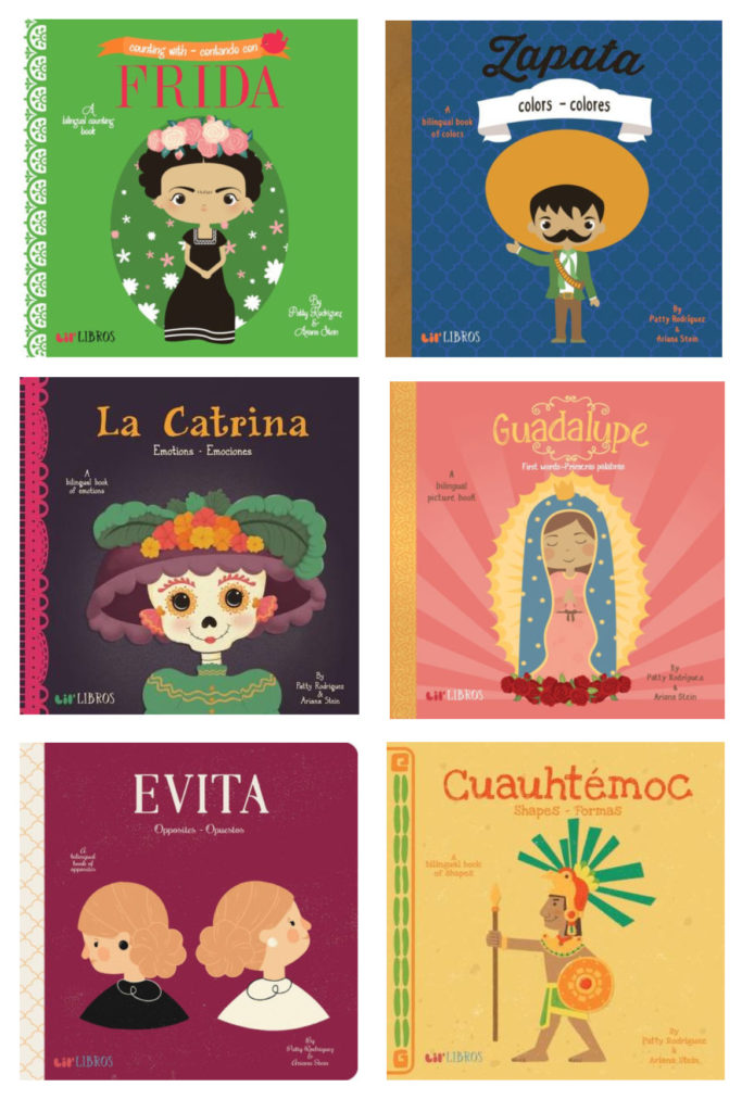 Best baby shower gifts under $50: Bilingual Spanish-English board book library by Patty Rodriguez | Cool Mom Picks Baby Shower Gift Guide