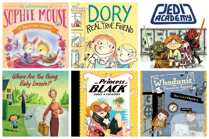 7 great tried-and-loved chapter books for beginner readers.