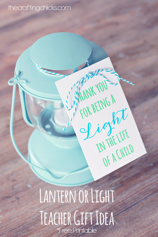 Cool printable for a teacher gift - perfect for a desk lamp if you want a more practical gift