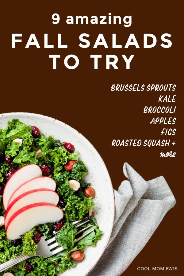 9 amazing fall salads to try  | make the most of In-season autumn produce