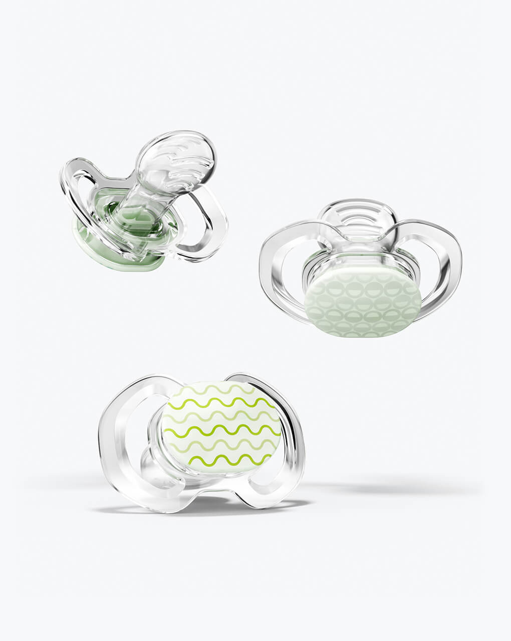 Glow-in-the-dark pacifiers perfect for baby's first Halloween!
