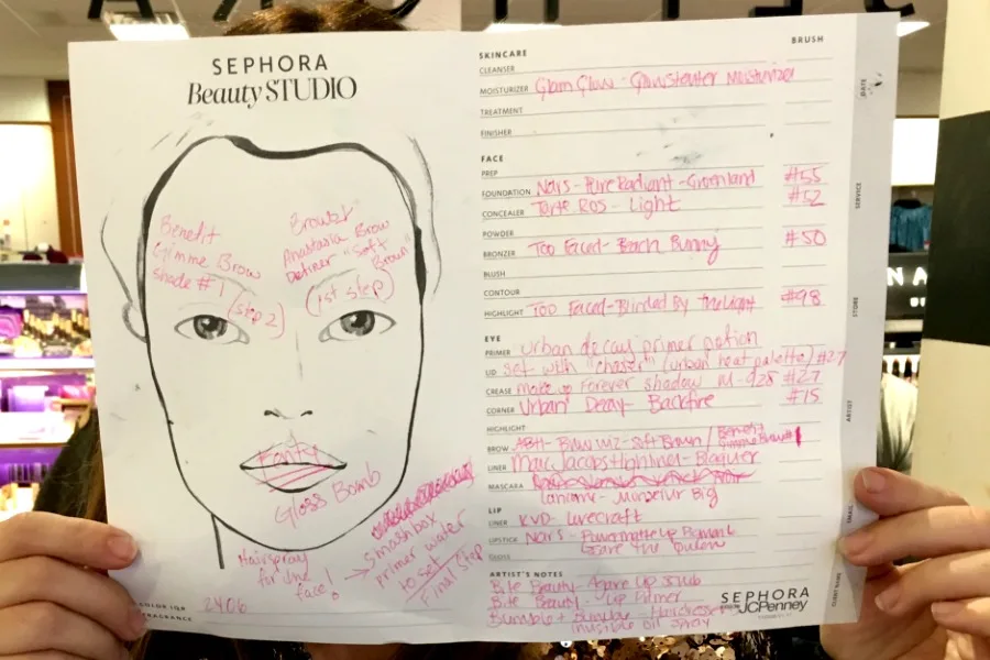 Our top picks for 6 new must-have beauty products after a makeover at Sephora inside JCPenney