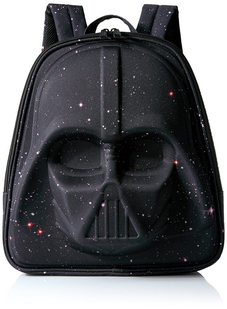 cool backpacks for preschool, kindergarten and little kids: Molded Darth Vader Star Wars backpack by Loungefly cool backpacks for preschool, kindergarten and little kids: Molded Darth Vader Star Wars backpack by Loungefly