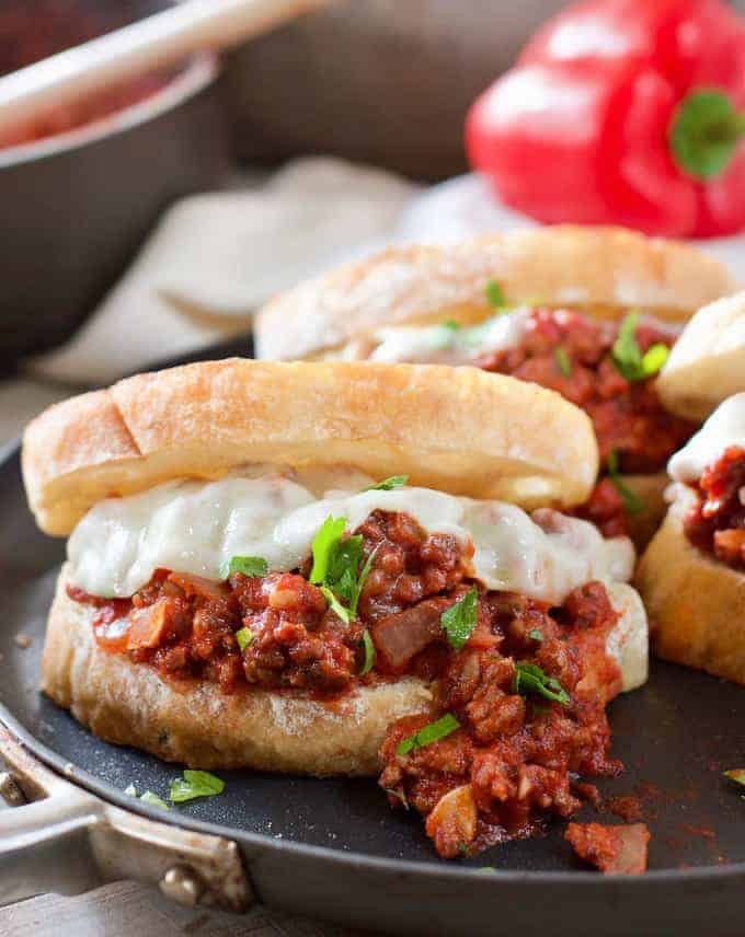 Asian Sloppy Joes (Ground Pork) Recipe Print or Card