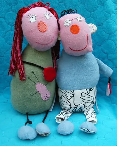 Dolls After Your Children's Own Hearts. And Drawings.
