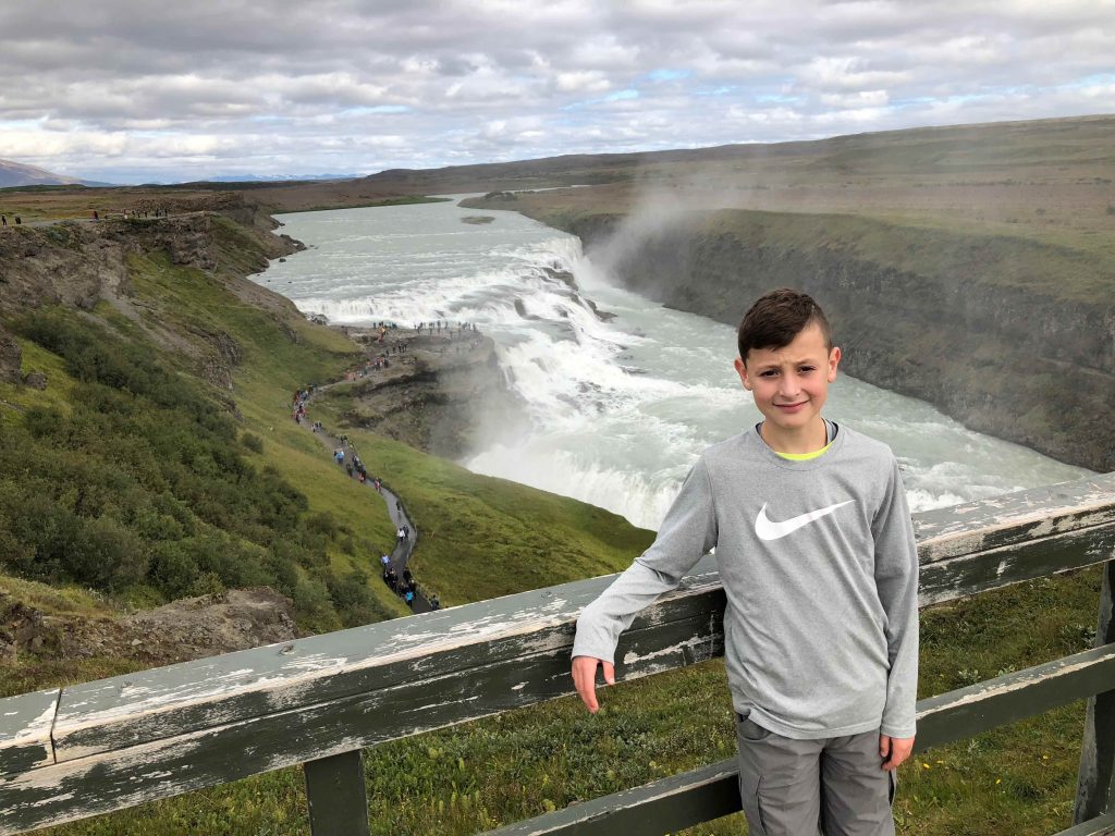 Golden Circle Tour with kids: Gullfoss waterfalls Golden Circle Tour with kids: Gullfoss waterfalls