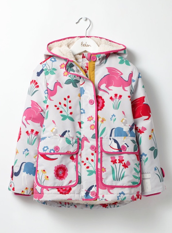 Sherpa-Lined Anorak Coat for Kids (Boden)