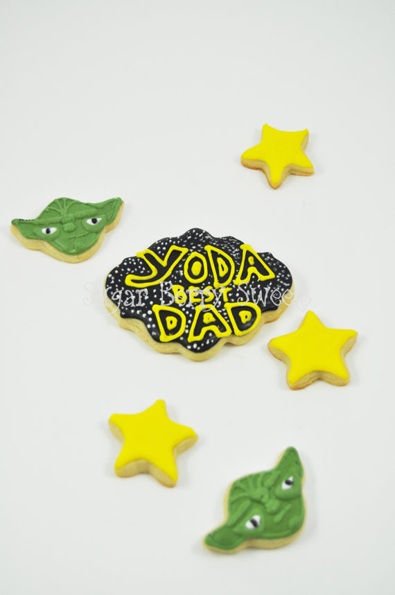 Yoda Best Star Wars cookie gift box | Cool Father's Day gifts under $20 Yoda Best Star Wars cookie gift box | Cool Father's Day gifts under $20