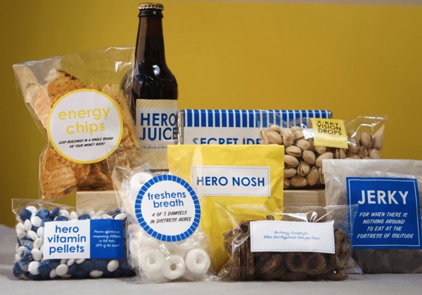 Superhero Snack Box with Free Printables
