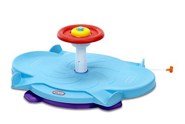 Fun summer toys for kids: Fun Zone Dual Twister Splash Pool by Little Tikes can hold up to two kids, and you can add a hose to make it splash! | sponsor Fun summer toys for kids: Fun Zone Dual Twister Splash Pool by Little Tikes can hold up to two kids, and you can add a hose to make it splash! | sponsor