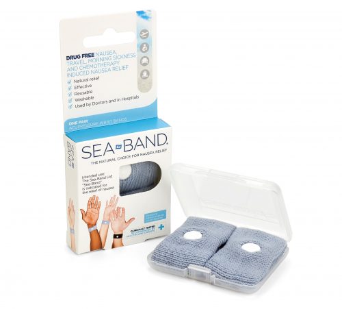 Sea Bands are guaranteed motion sickness relief. We swear by them! Sea Bands are guaranteed motion sickness relief. We swear by them!