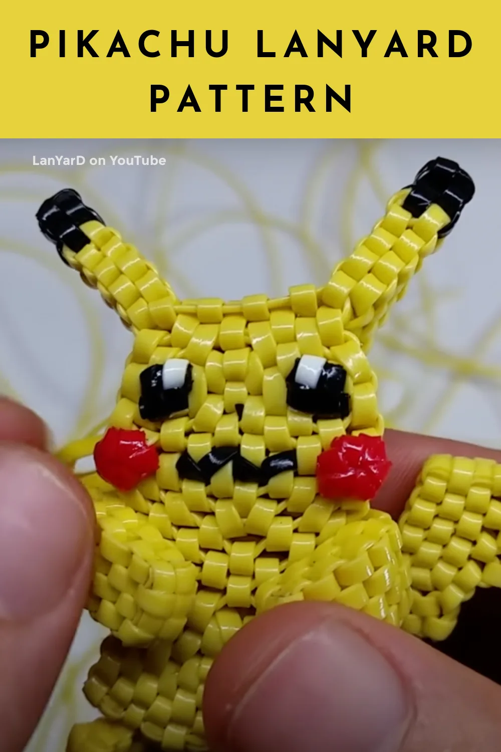 Cool alphabet lanyard patterns: 17 letters with tutorials by Mr McRafty on YouTube