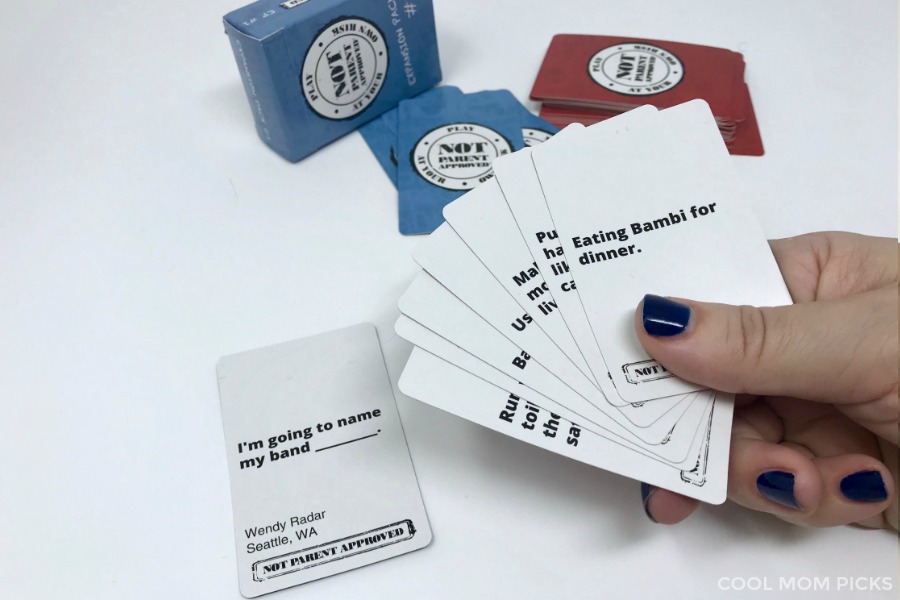 Not Parent Approved: Like Cards Against Humanity for kids, now with fun expansion packs!