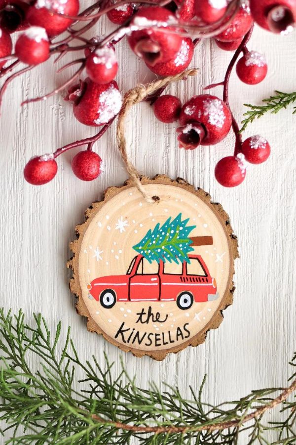 Personalized family ornament handmade by Dream Folk Studio can still be ordered in time for the holidays. Personalized family ornament handmade by Dream Folk Studio can still be ordered in time for the holidays.