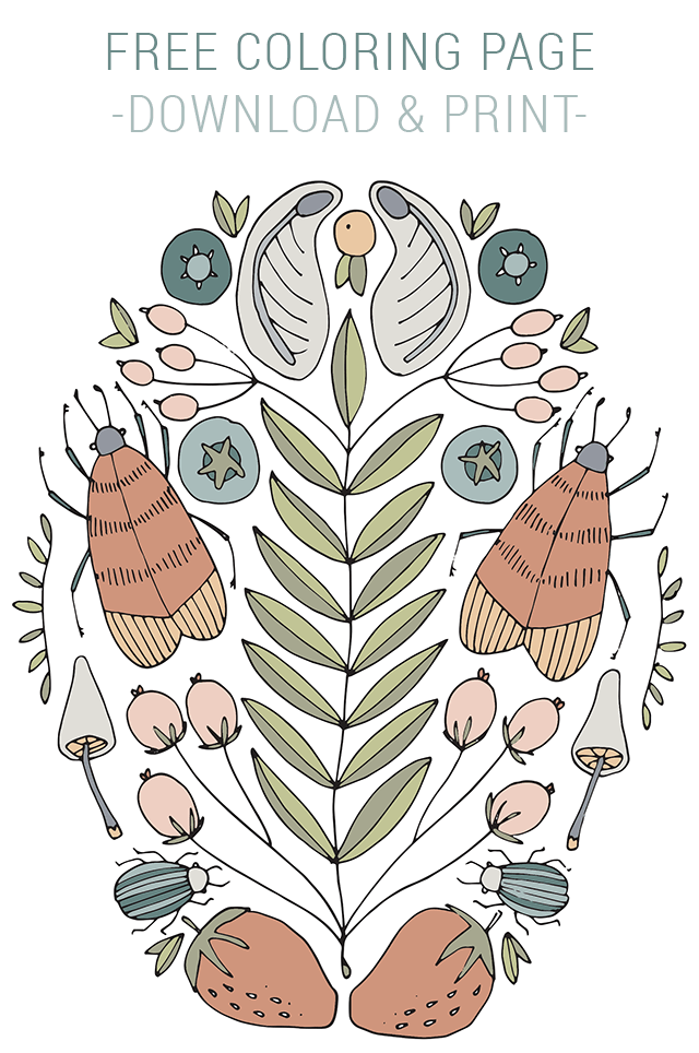 Summer coloring pages for teens: Coloring Page | Shrimp Salad Circus
