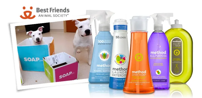 Stock up on soap from method and save cute animals. We like!