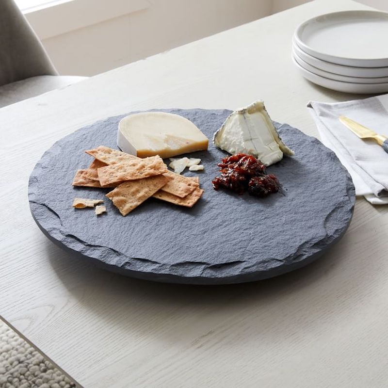 Round Lazy Susan Charcuterie Board (West Elm style)