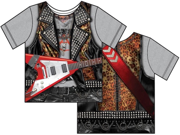 Halloween costume T-shirts: Rock Star Toddler T-Shirt Costume at AllPosters.com 