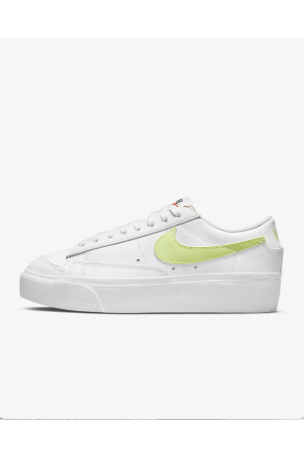 Nike Blazer Low Platform sneakers with lime Nike Blazer Low Platform sneakers with lime