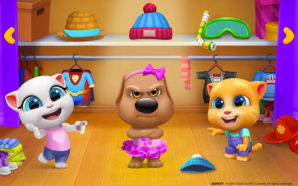 Talking Tom Friends: Virtual Pet app | Sponsor Talking Tom Friends: Virtual Pet app | Sponsor
