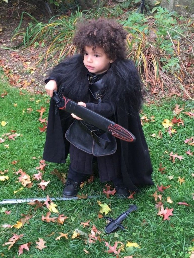 Game of Thrones inspired costumes for kids: Jon Snow
