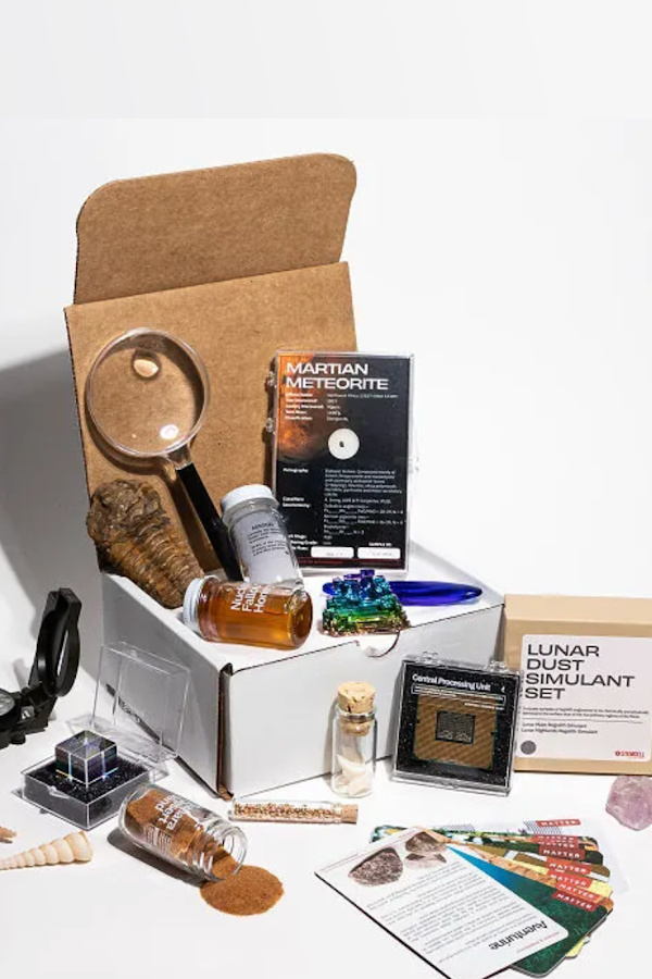 Best subscription box gifts for men: Science lovers mystery box subscription at Uncommon Goods