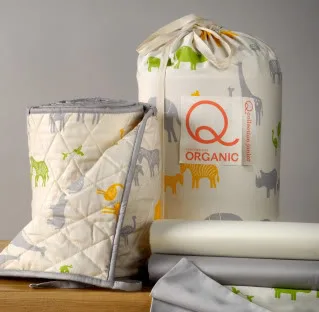 Organic crib bedding for the wild at heart