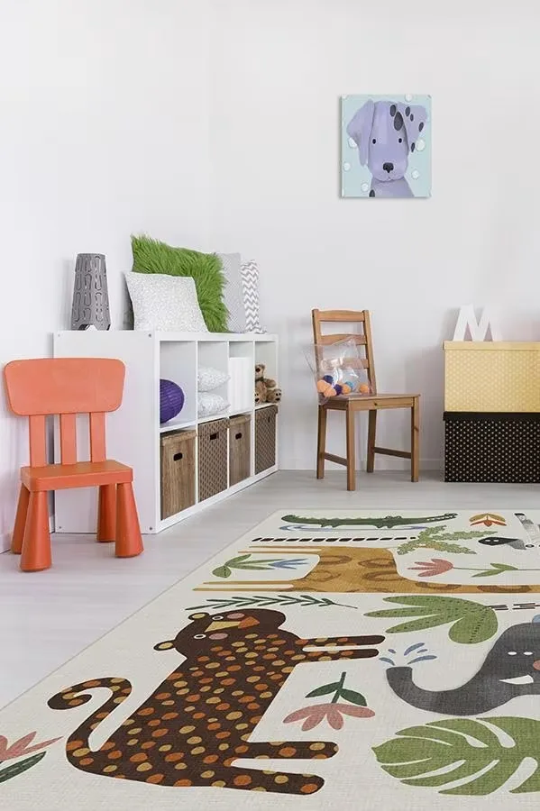 Ruggable children's rugs: Great way to separate a play space from the living room