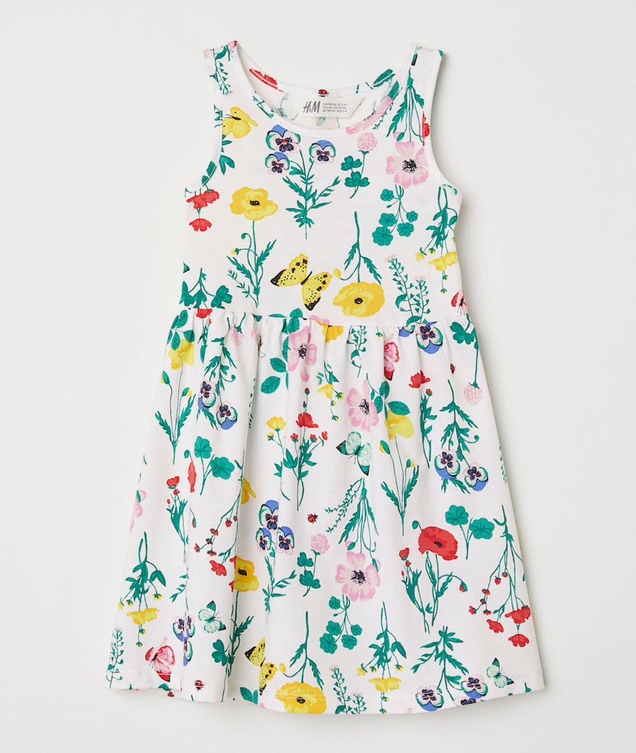 Versatile Spring dresses for kids: Floral dress from H&M Versatile Spring dresses for kids: Floral dress from H&M