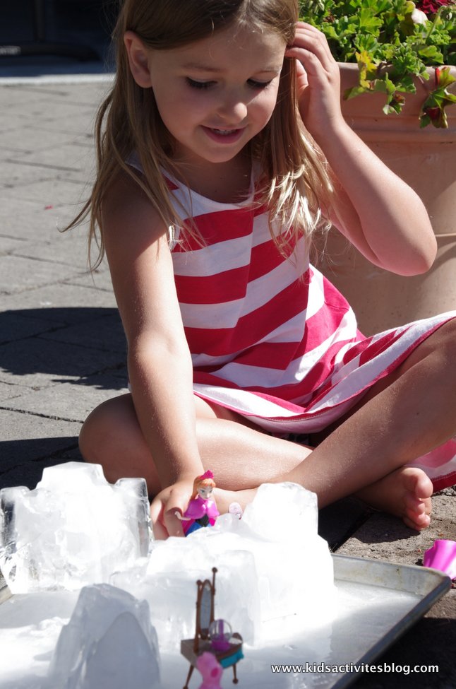 Summer ice activities: Ice Castles by Kids Activities Blog