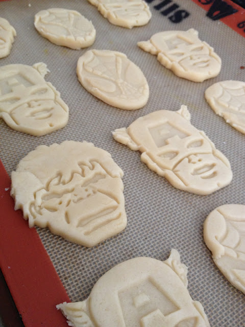 Superhero cookies at Less Than Perfect Life | Cool Mom Picks Superhero cookies at Less Than Perfect Life | Cool Mom Picks