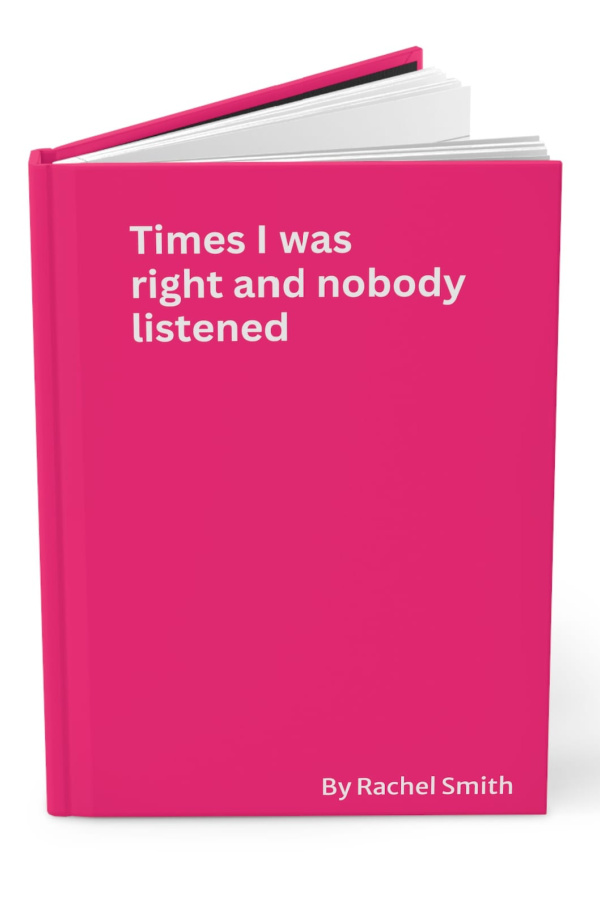 Best gifts for girlfriends: Times I was Right... funny personalized journals from Etsy's Snarky Cubicle Best gifts for girlfriends: Times I was Right... funny personalized journals from Etsy's Snarky Cubicle