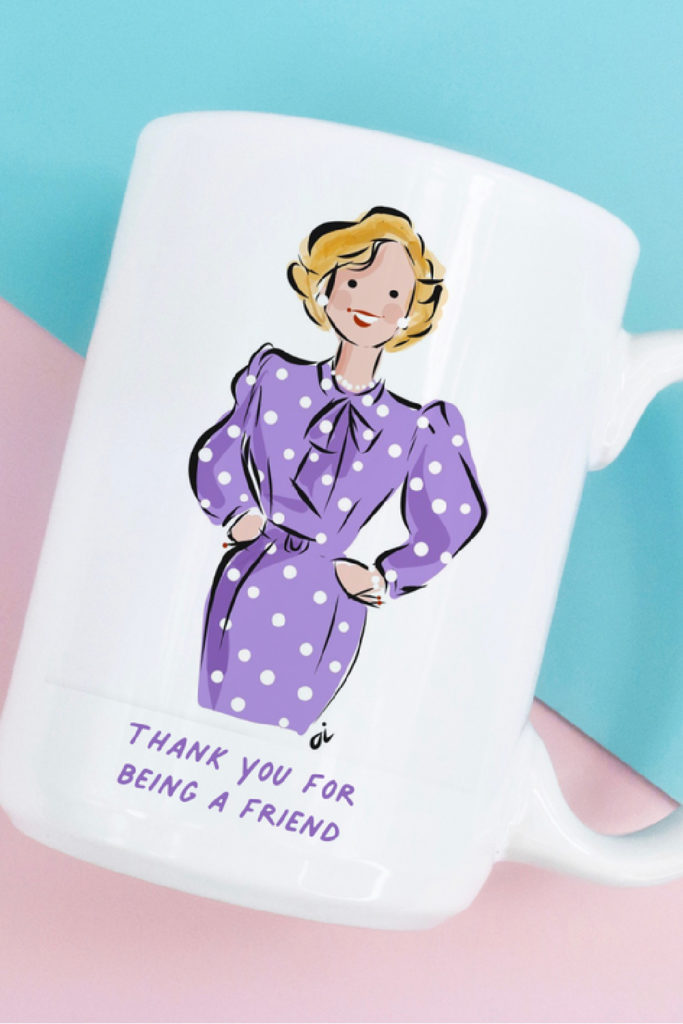 Betty White "Thank you for Being a Friend" mug from Sophie and Lily: Profits help support the Best Friends Animal Sanctuary ? Betty White "Thank you for Being a Friend" mug from Sophie and Lily: Profits help support the Best Friends Animal Sanctuary ?