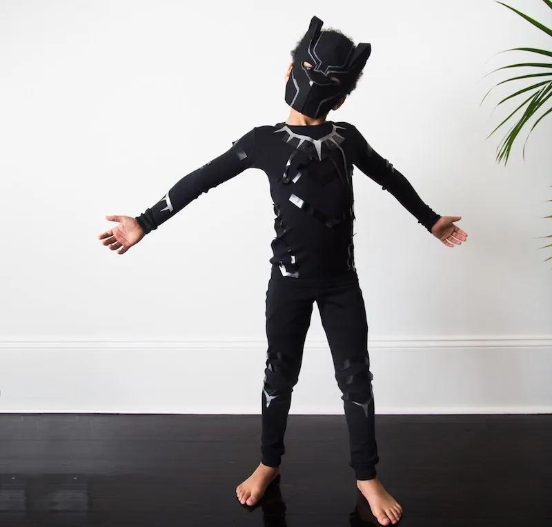 Pop culture Halloween costumes for kids: Black Panther at Primary