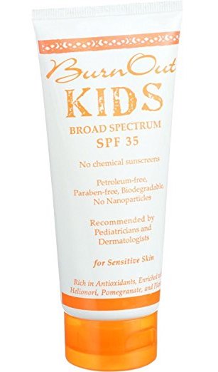 BurnOut KIDS Sunscreen SPF 35 (3.4 oz)