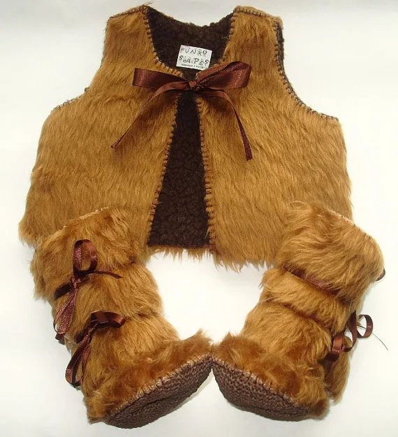 Snuggly faux-fur fashion for your fave baby girl