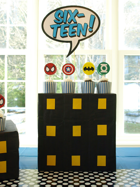 Free Printable Superhero Cupcake Toppers at Less Than Perfect Life of Bliss Free Printable Superhero Cupcake Toppers at Less Than Perfect Life of Bliss