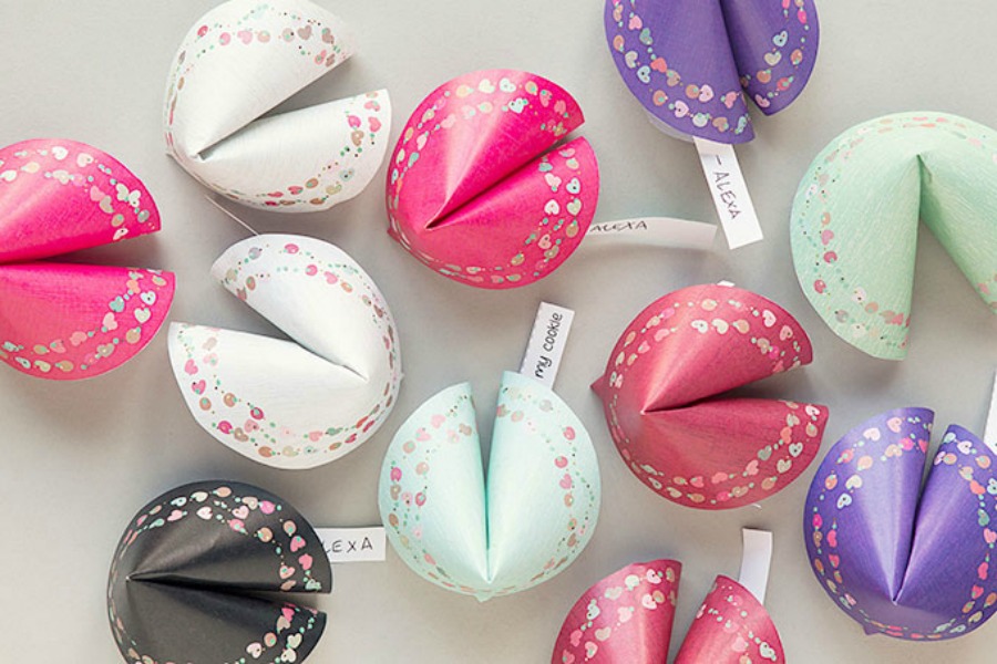 Printable Valentine Fortune Cookies (Printable Kit)