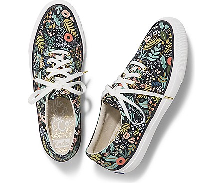 Keds x Rifle Paper Co floral sneakers are perfect for spring!