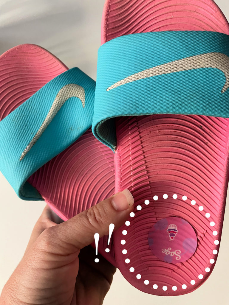 Mabel's Labels Circle Shoe Labels (Back-to-School Pack)