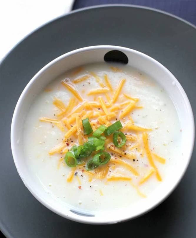 5-Ingredient Potato Soup Recipe (Printable)