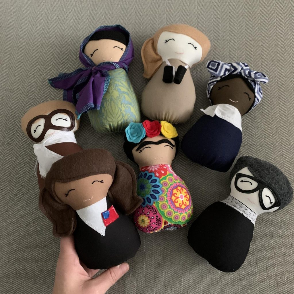 Feminist baby gifts: Mini women