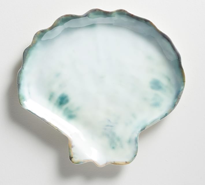 Shell-shaped Melamine Plates (Pottery Barn)