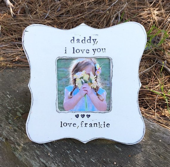 Personalized Photo Frame (rustic style)