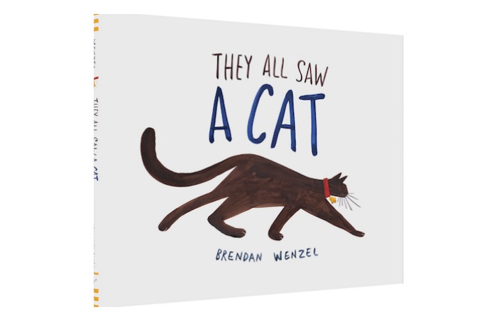 They All Saw a Cat by Brendan Wenzel: Editors' Best Children's Books 2016