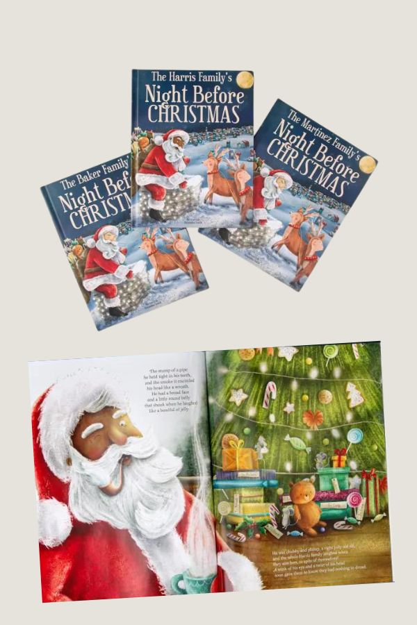 Personalized Christmas gifts: Custom Night Before Christmas book at Uncommon Goods Personalized Christmas gifts: Custom Night Before Christmas book at Uncommon Goods