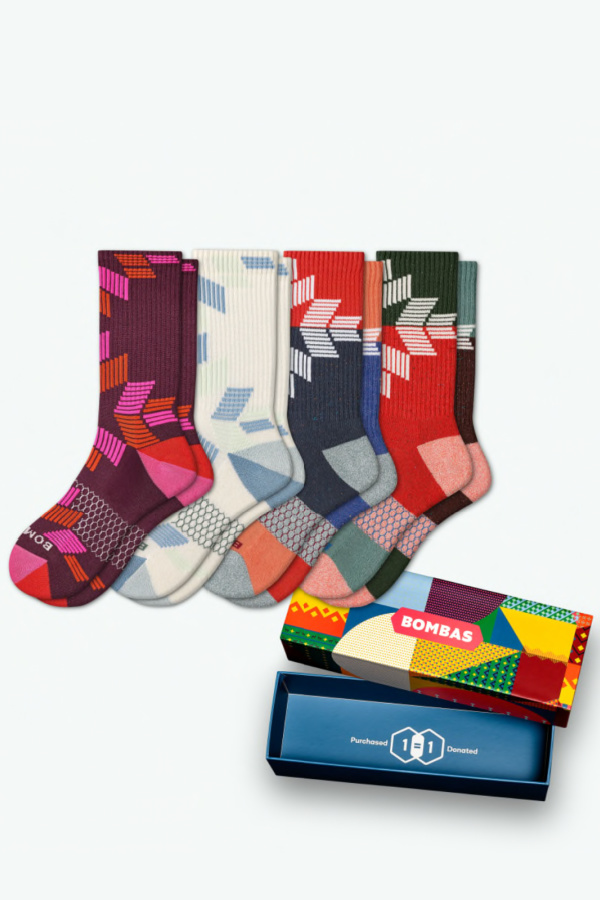 Women's Holiday Snowflake Calf Socks