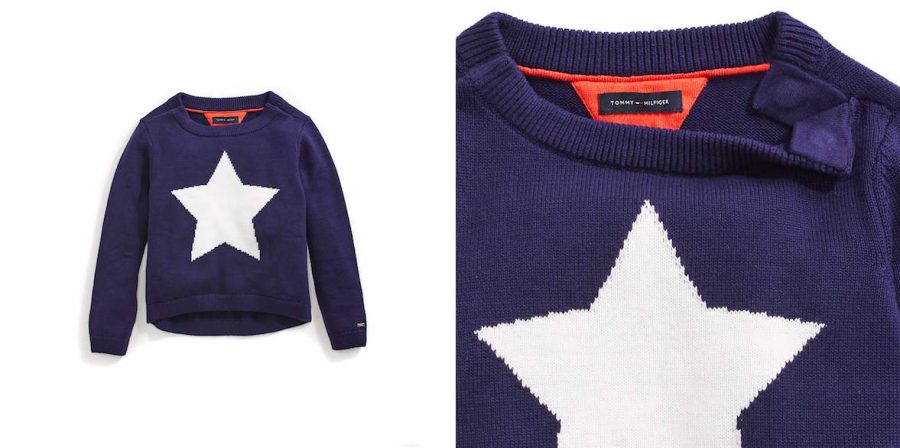 Tommy Adaptive: Tommy Hilfiger Intarsia Sweater for Girls