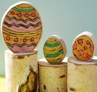 Easter eggs, hold the sugar high